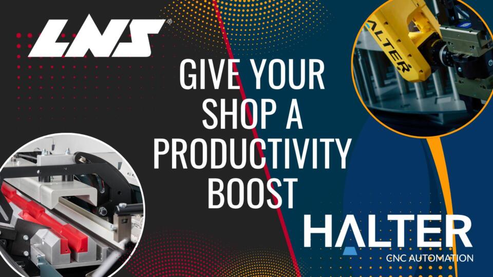 LNS Turbo UK and HALTER CNC Automation Announce Strategic Collaboration to Boost CNC Productivity in the United Kingdom and Ireland