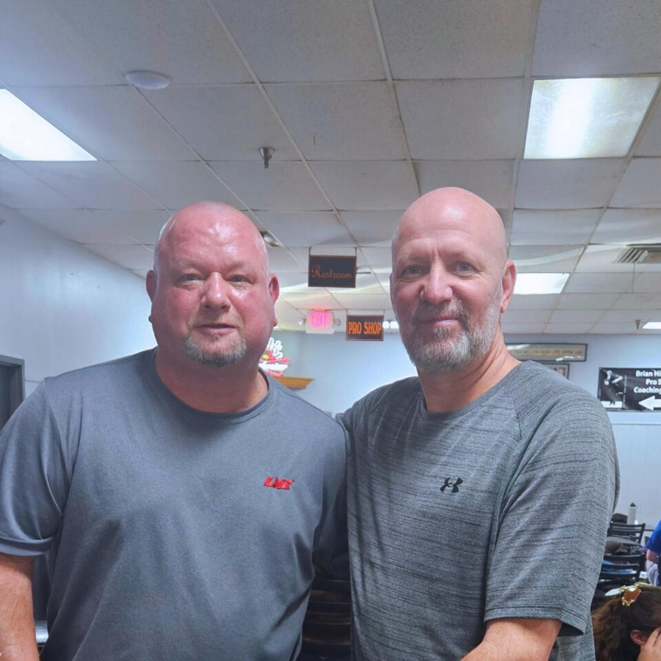 Barry Stockton & Chad Jones With the High  Score 213!