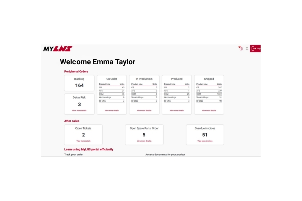 MyLNS 客戶入口網站